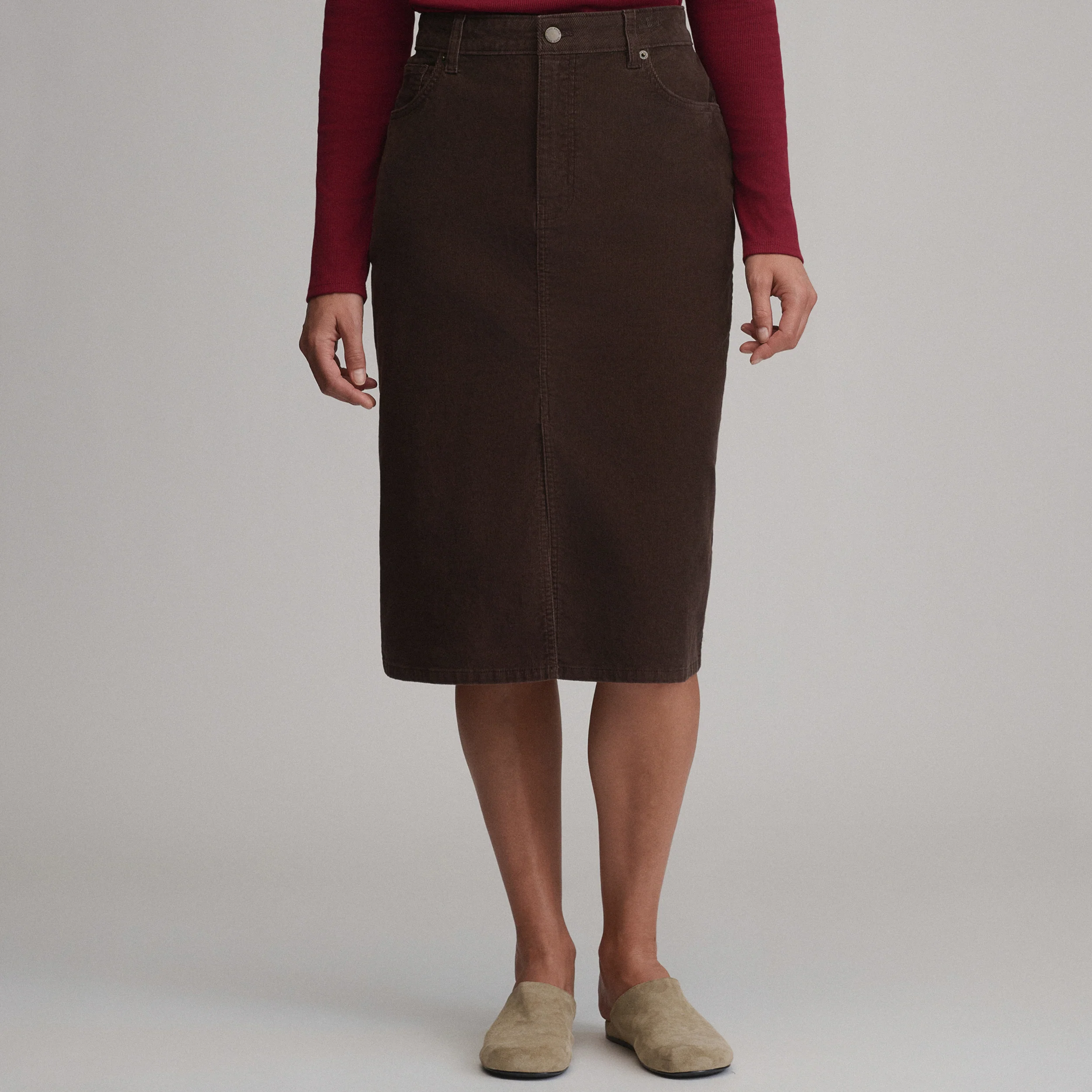 Women's Corduroy Skirt