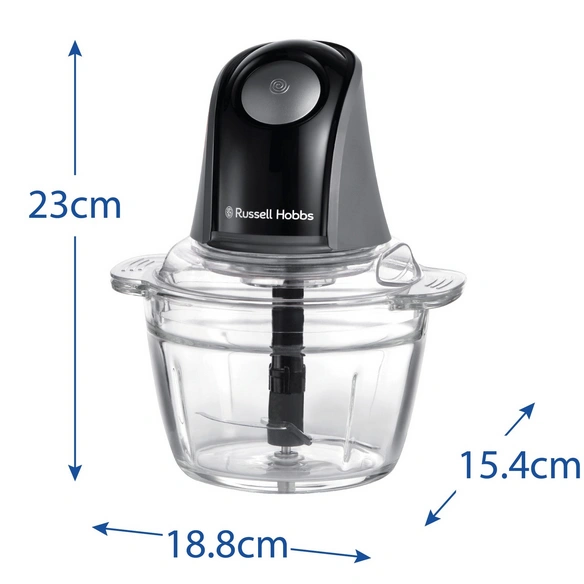 Zerkleinerer »Desire Matte Charcoal«, Mini, grau