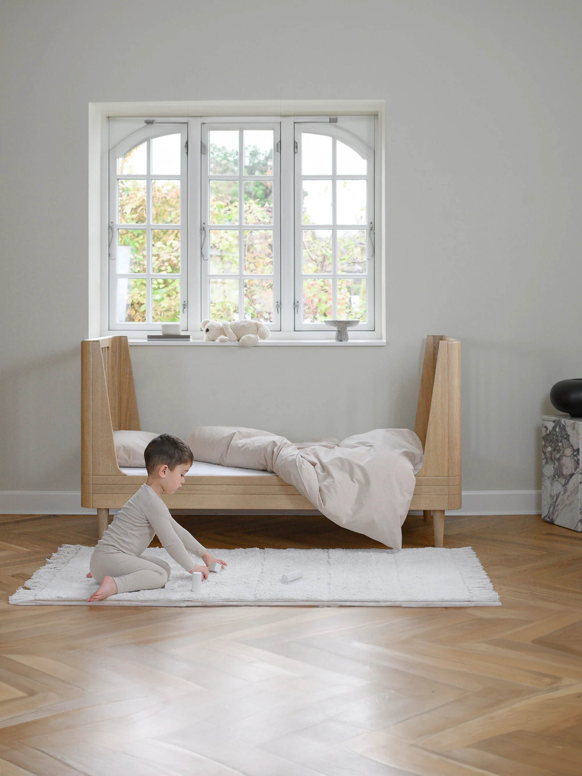Babybett-Matratzenverlängerung Nature