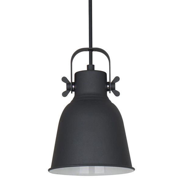 Lampa wisząca biało-czarna Lavare 1xE27x40W wym: 170x16x16 cm Italux