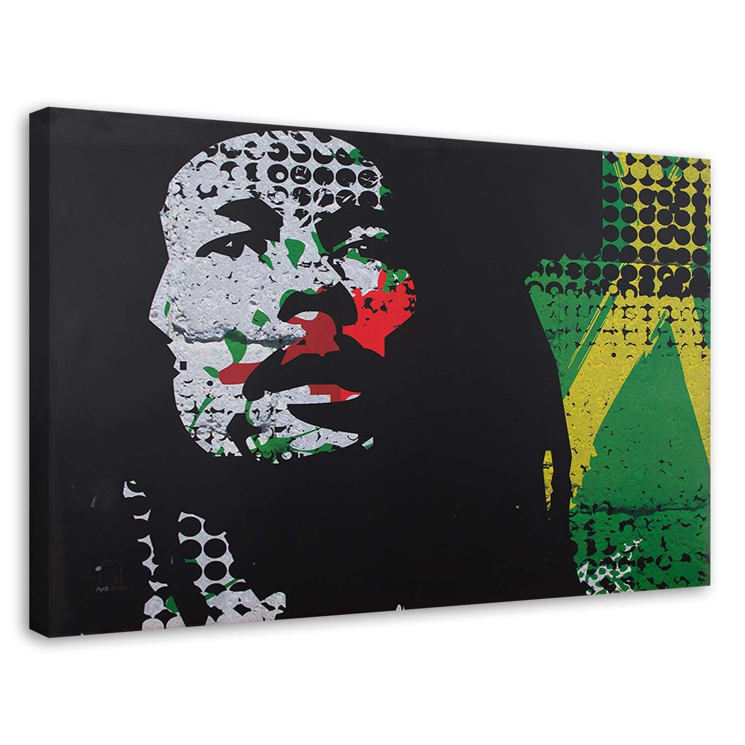 Feeby Obraz na płótnie Bob Marley portret 60x40