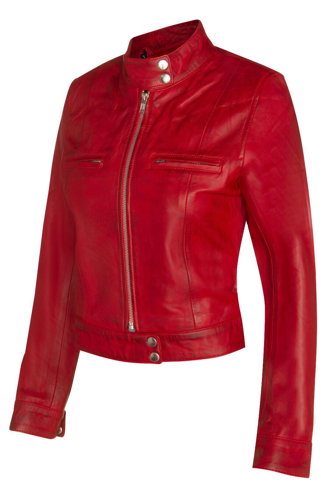 Infinity Leather Classic Leather Biker Jacket-Watford