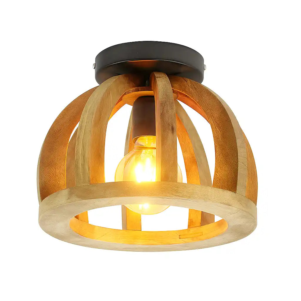 Ylumen plafondlamp Orba - 1 lichts - 30 x 24  cm - beige