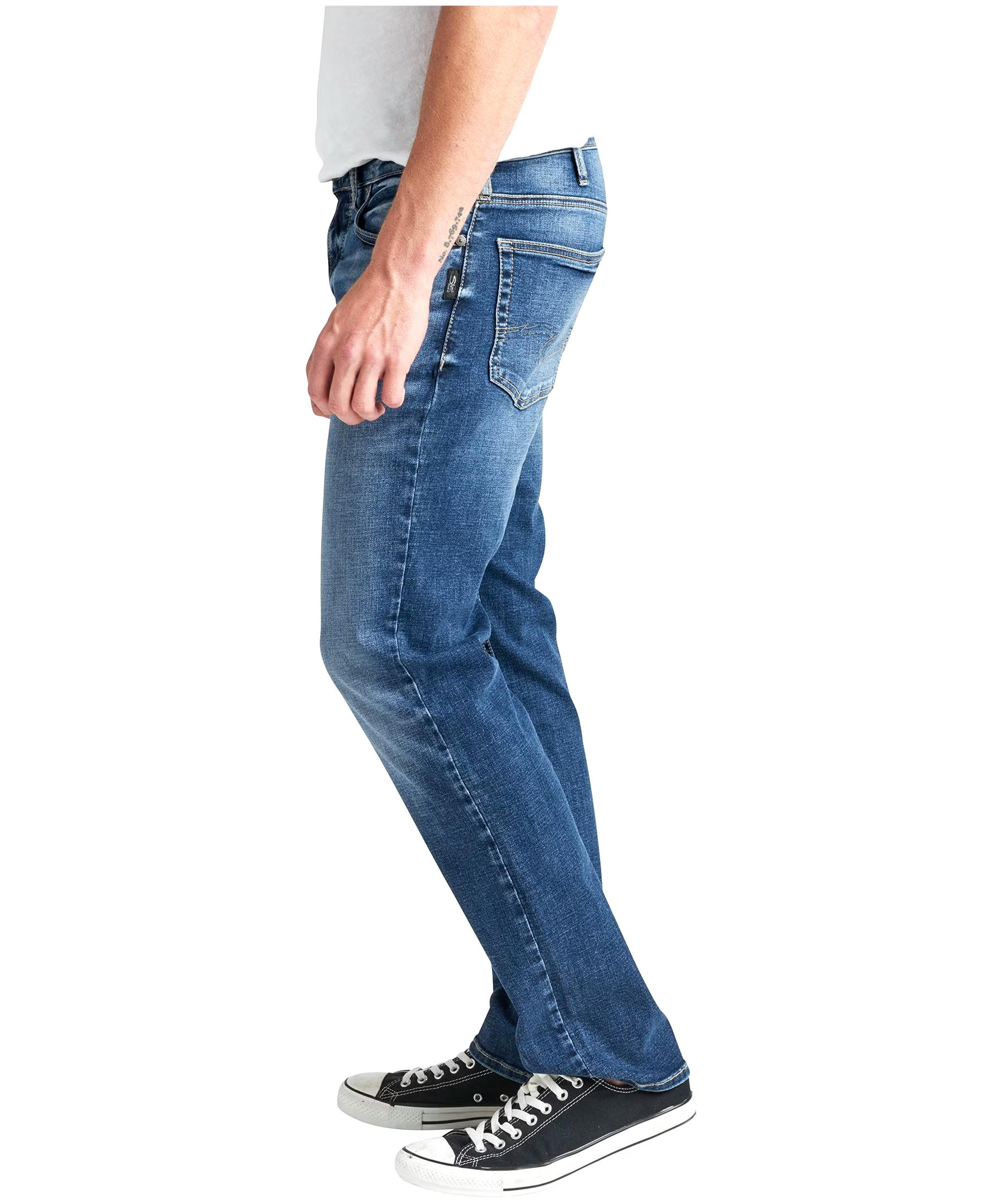 Silver Men's Allan Straight Leg Classic Fit Jeans