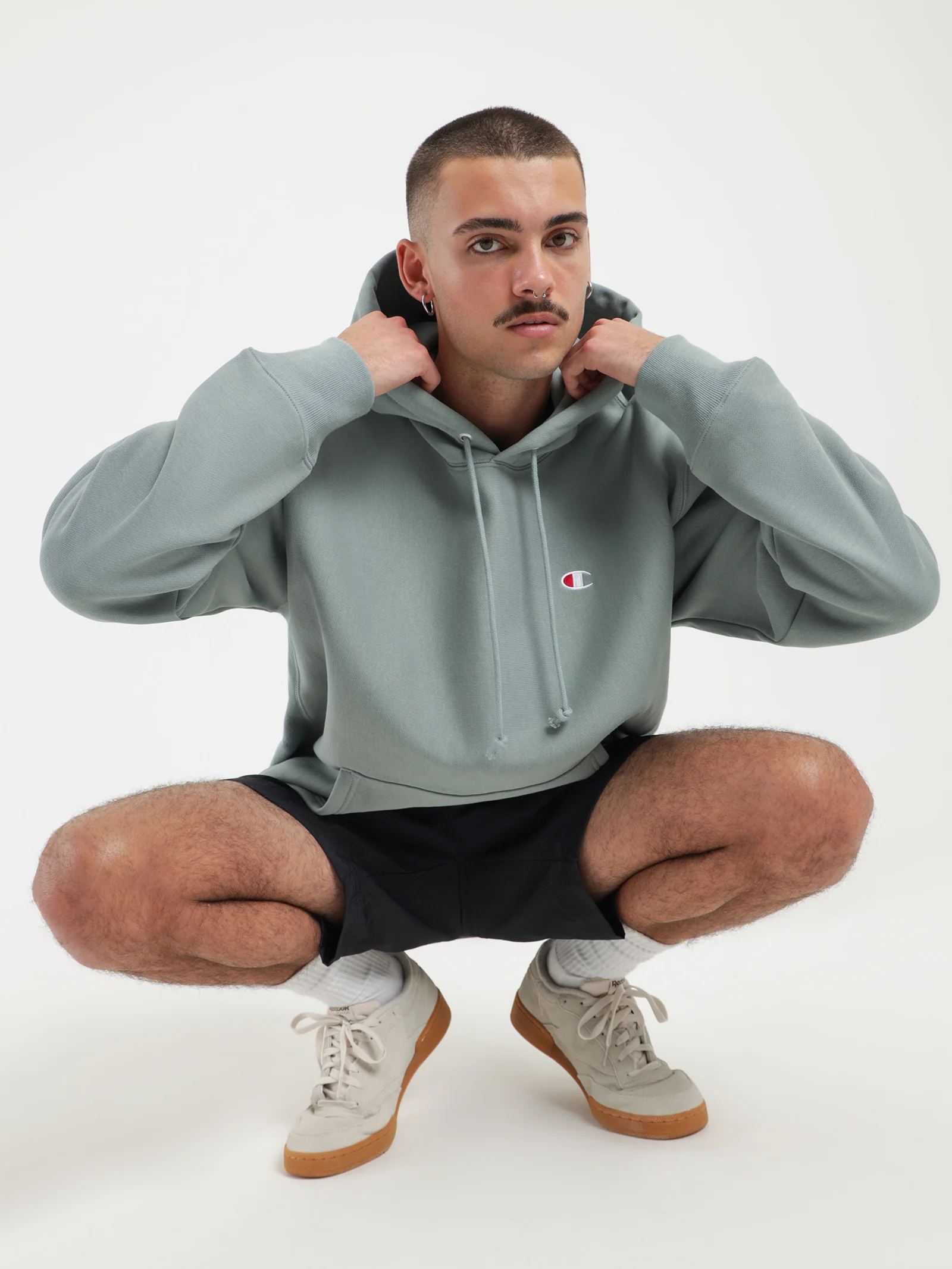 Reverse Weave Hoodie