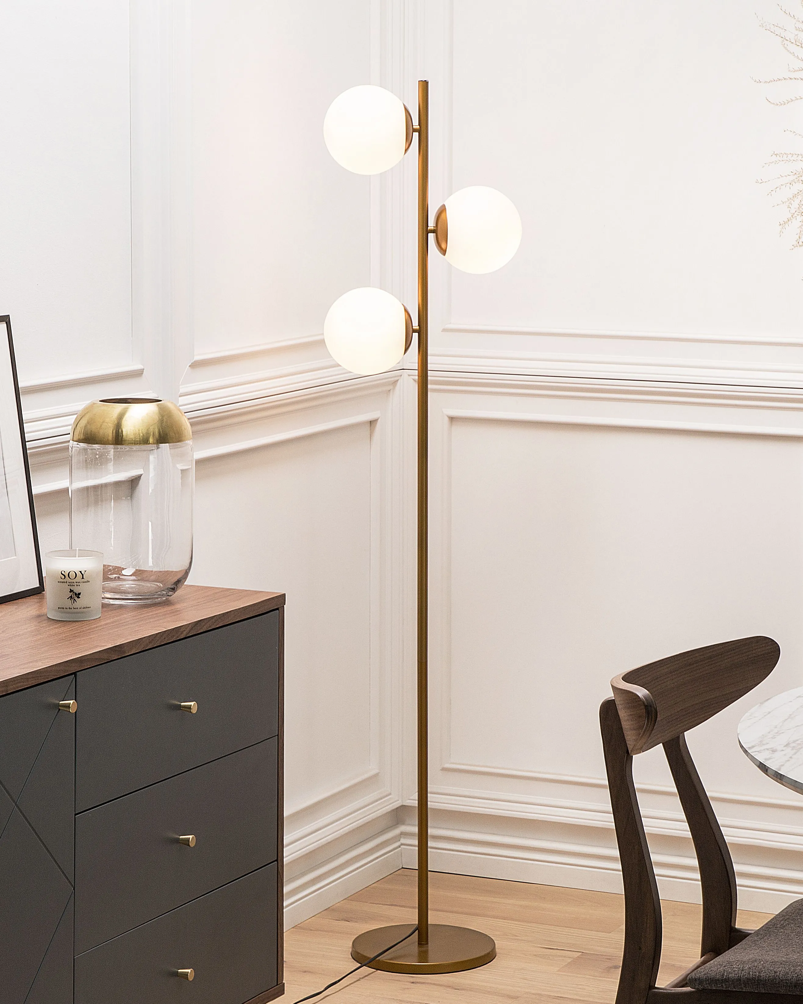 Floor Lamp WADI Metal Gold