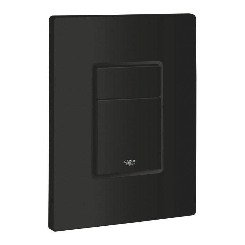 Plaque de commande pour WC suspendu Even noir mat GROHE
