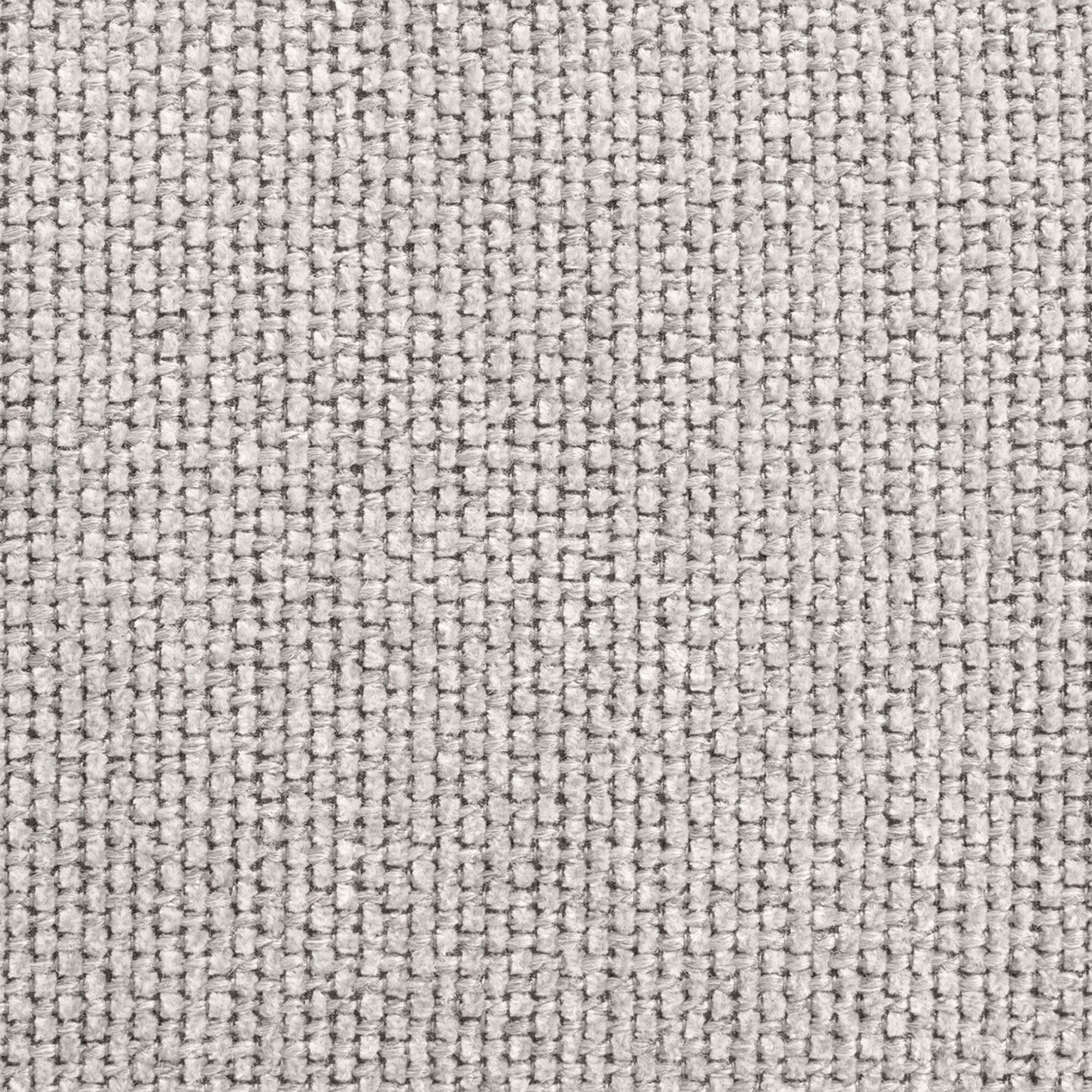 COLINE - Canapé fixe 4 places en tissu tramé piétement noir - beige roucas