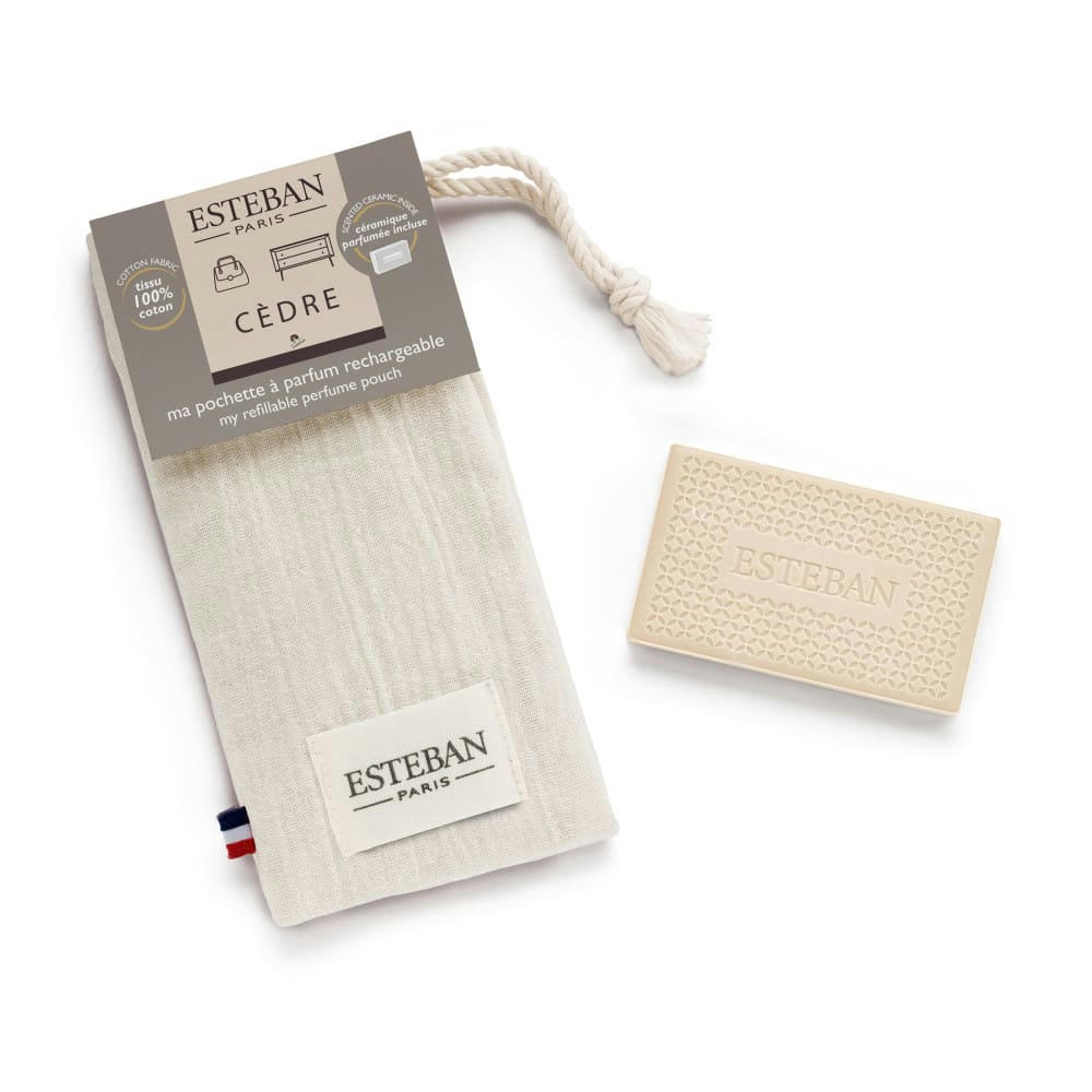 CÈDRE - Pochette à parfum rechargeable