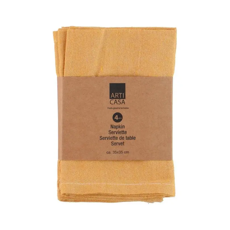 Serviette 4er-Set Arti Casa