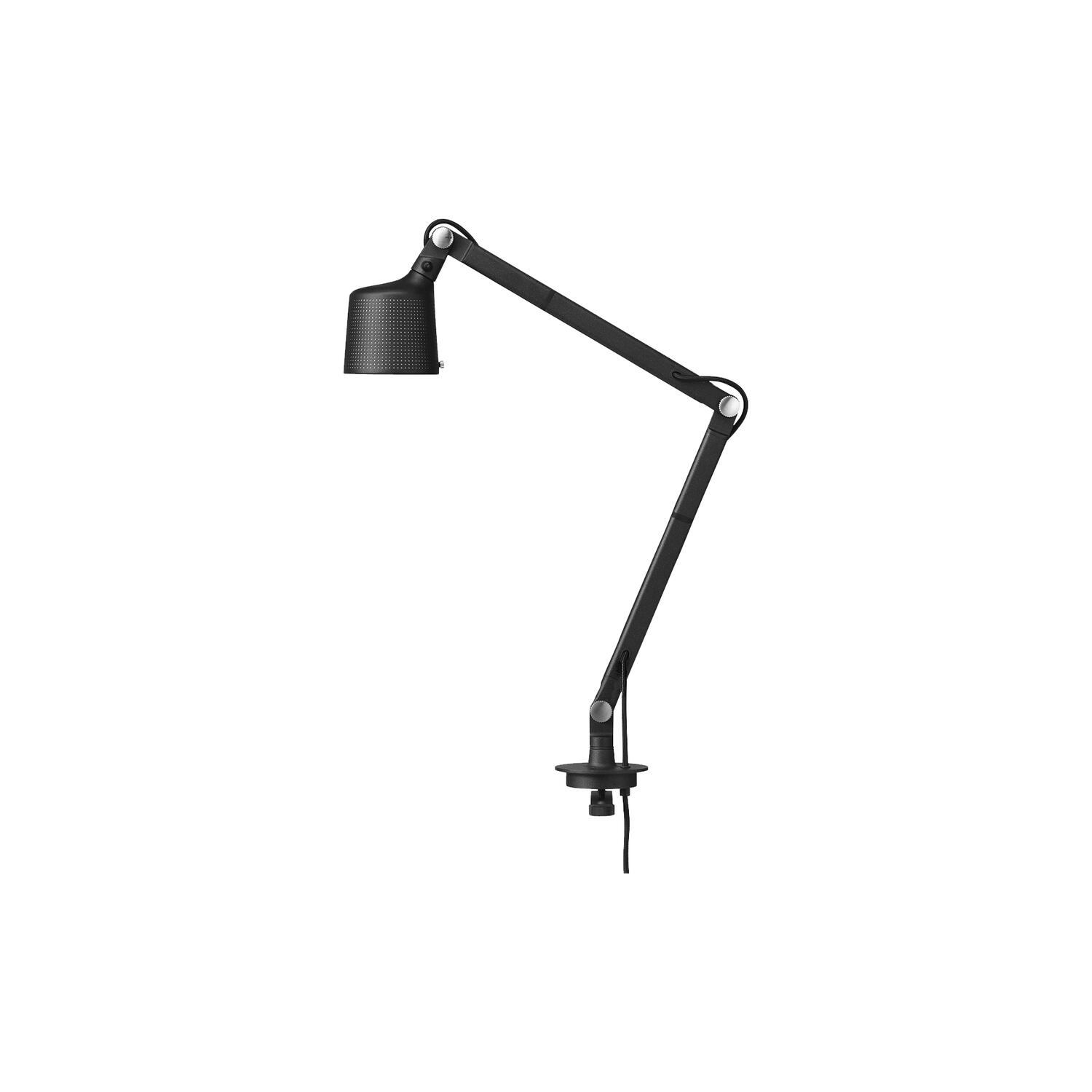 VIPP521 skrivebordslampe med indsats, sort