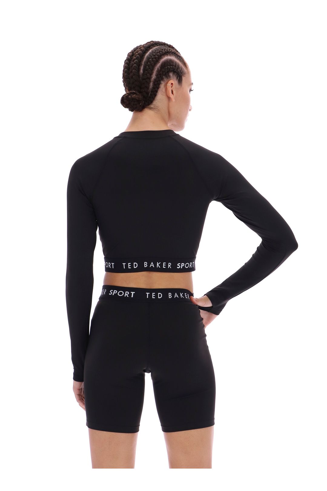 Ted Baker Essentials Long Sleeve Top Black