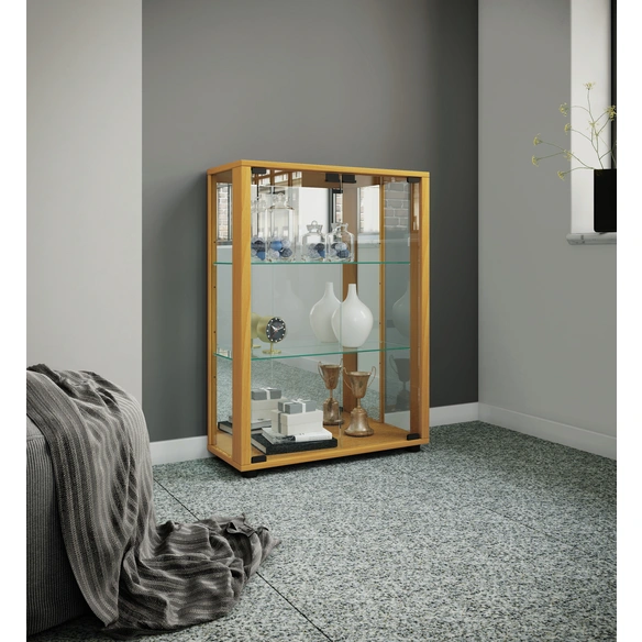 Vitrine »Sintalo«, inkl. LED-Beleuchtung, BxH: 60 x 80 cm, Holzwerkstoff/Glas