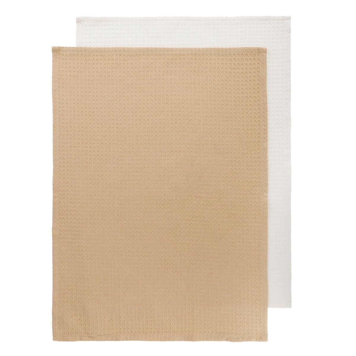 Zestaw ścierek kuchennych FEMELO beżowych 2*50x70 cm