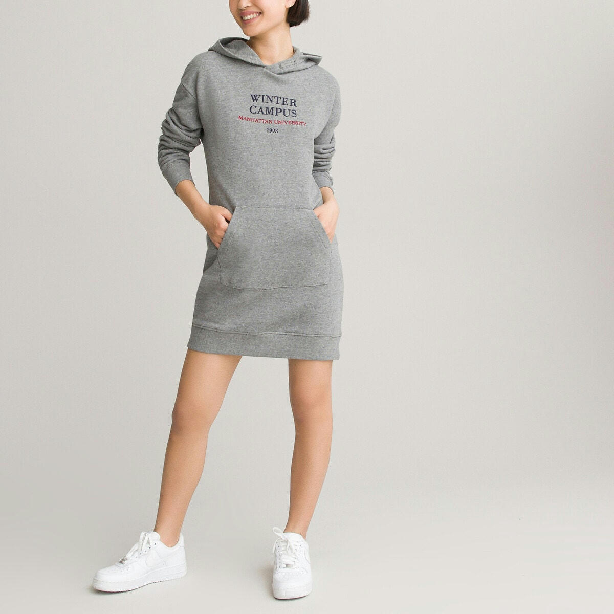 Robe-sweat à capuche en molleton 10-18 ans