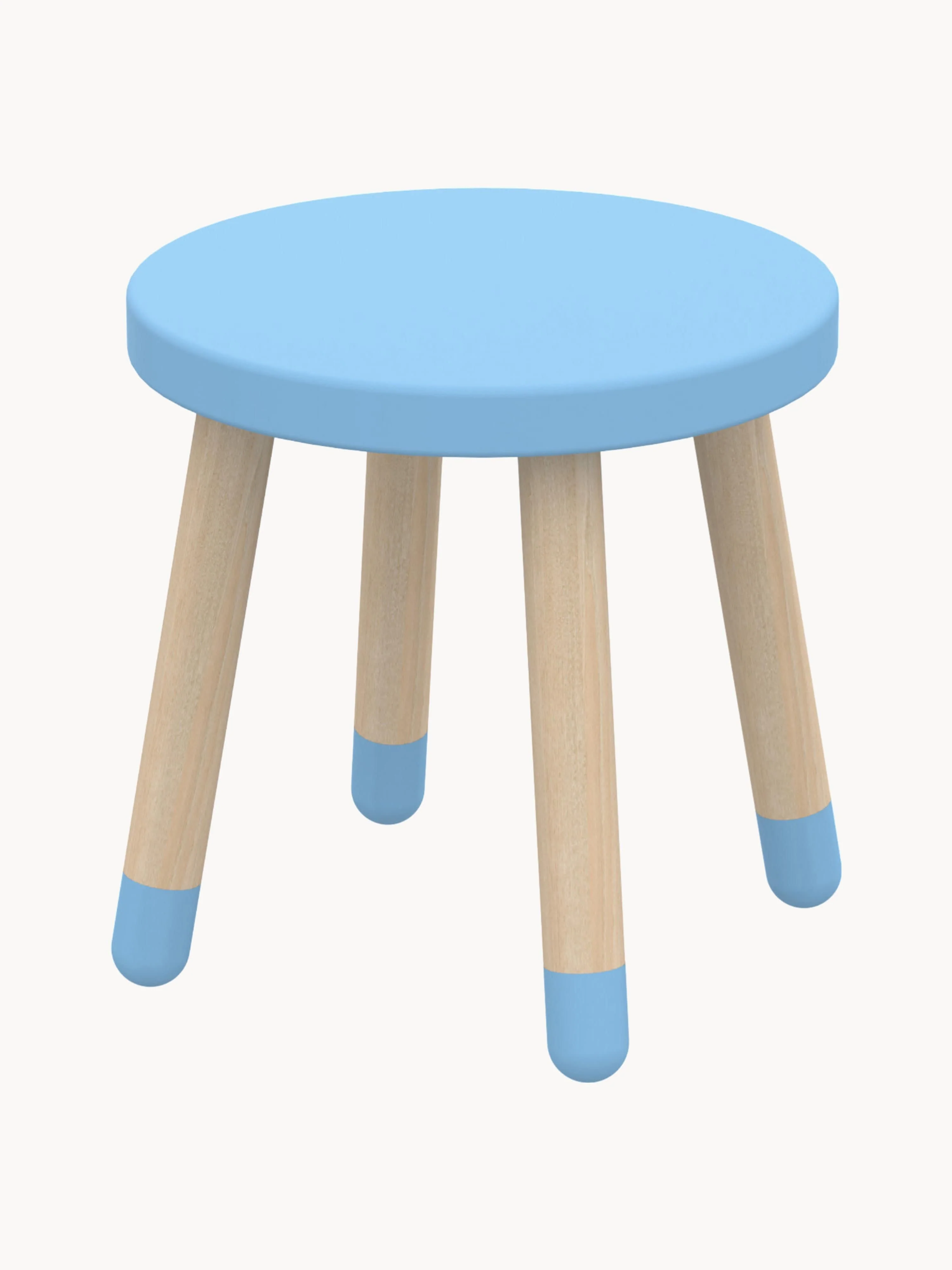 Holz-Kinderhocker Dots