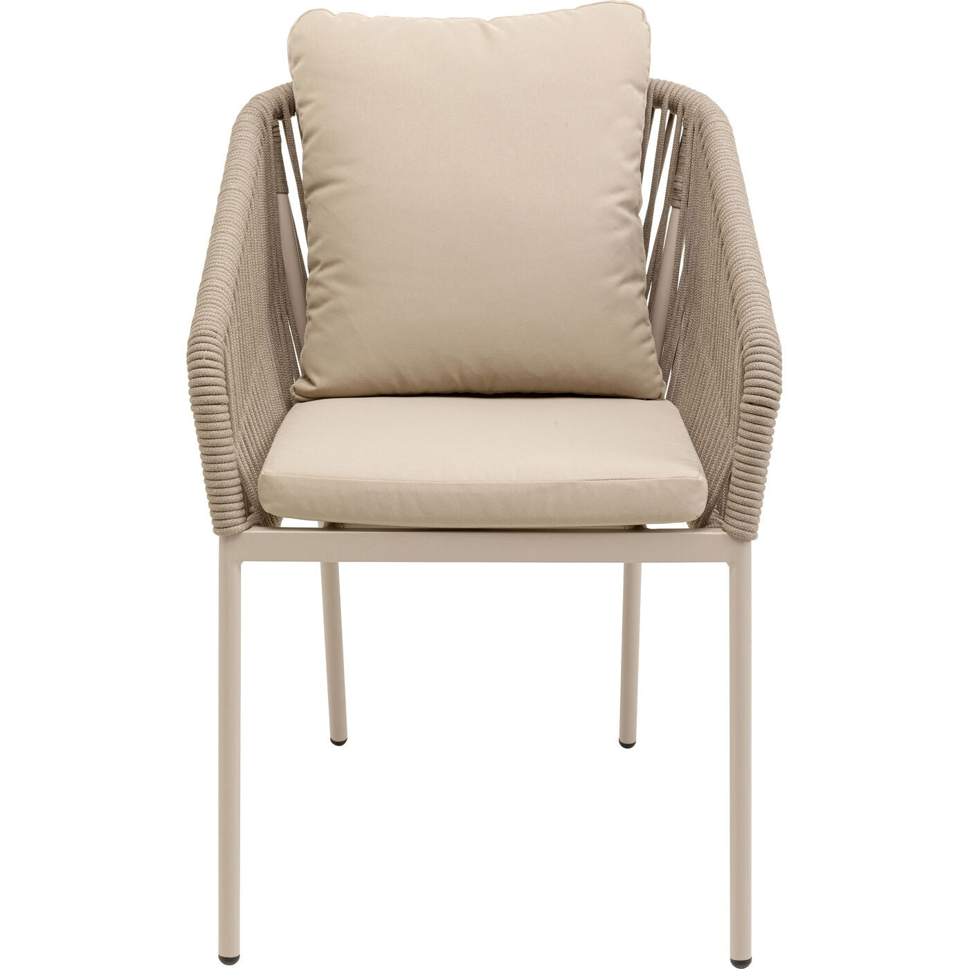 Kare Design Tuinstoel met armleuningen Cyprus beige