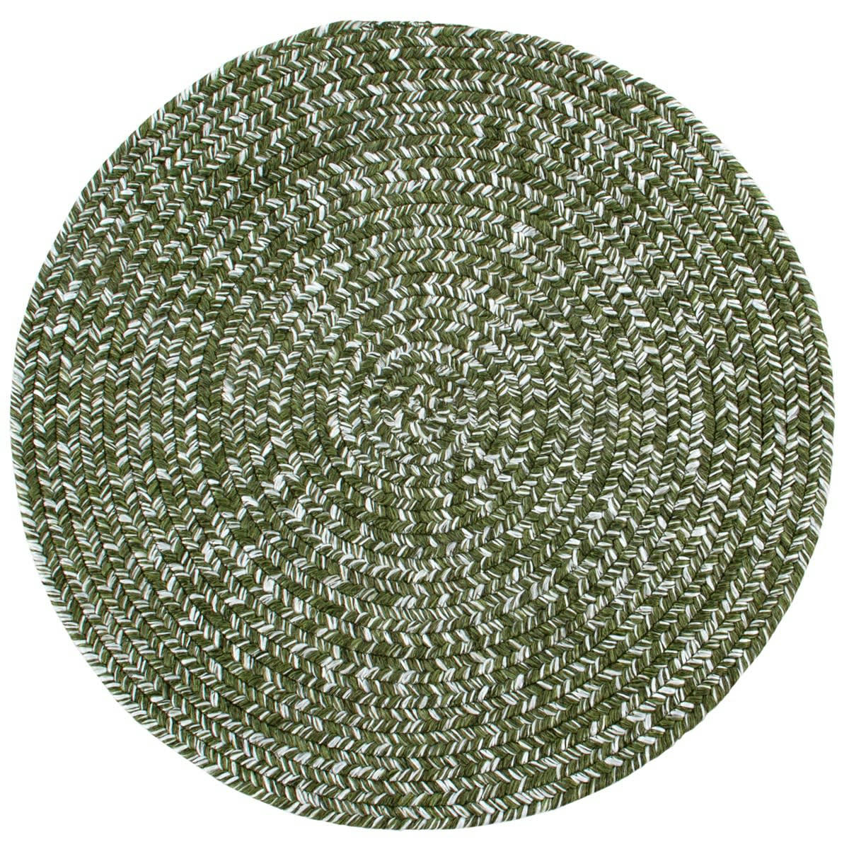 JUTY - Tapis de salon en Polypropylène Vert olive 200x300 cm
