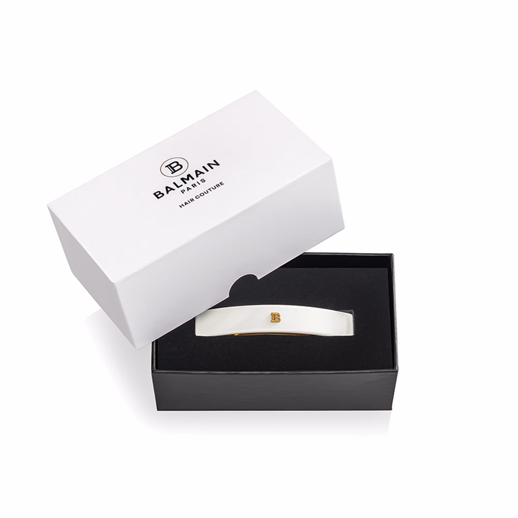 ACCESSOIRESBarrette blanche pour cheveux medium