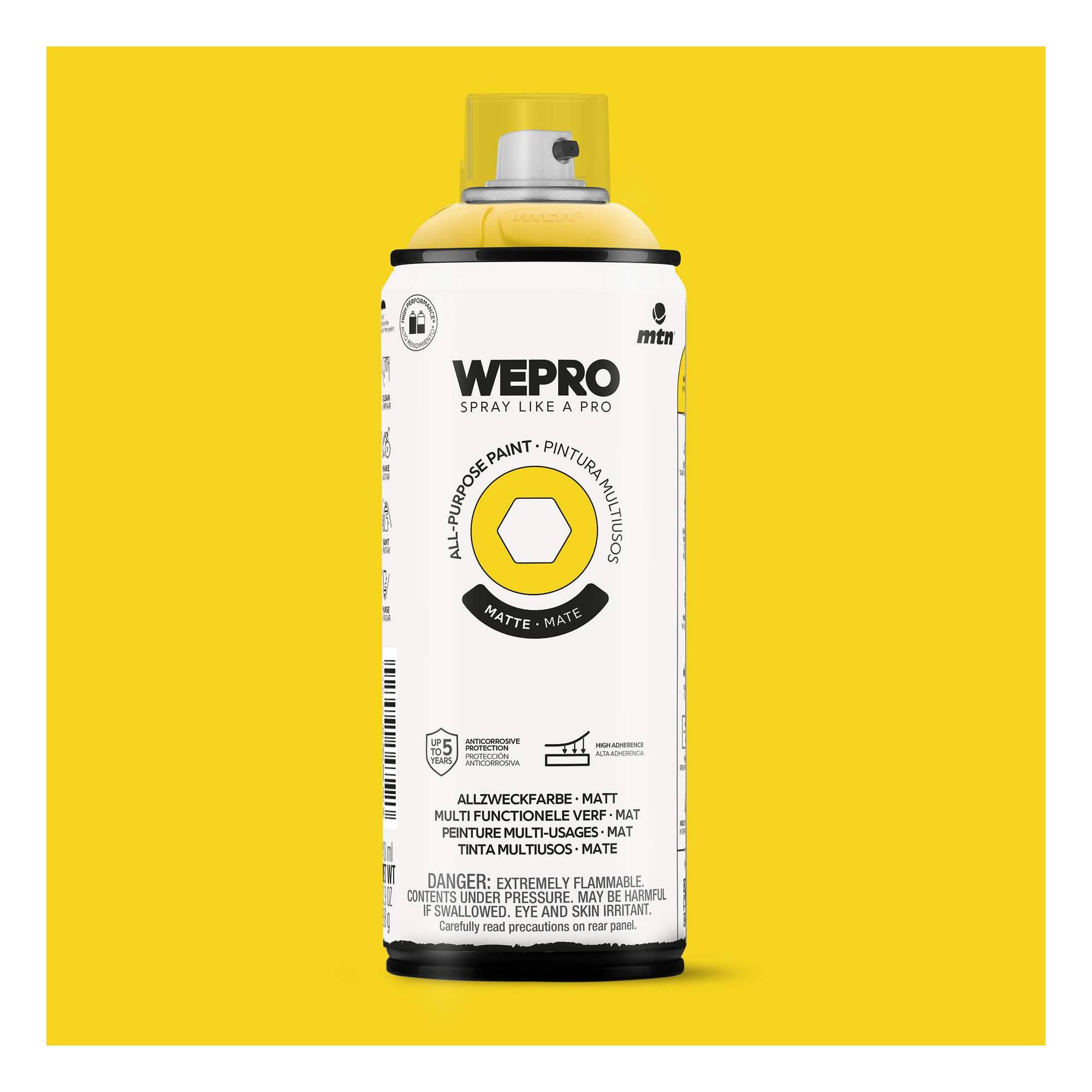 MTN WEPRO Bart Yellow Matte All-Purpose Paint 400ml