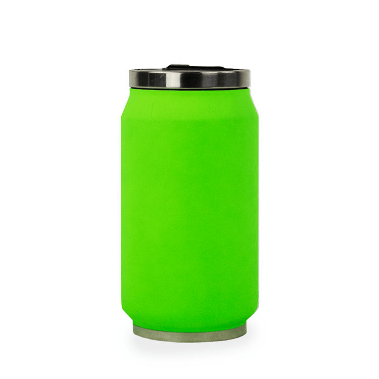 - Canette fluo isotherme 280 ml coloris vert