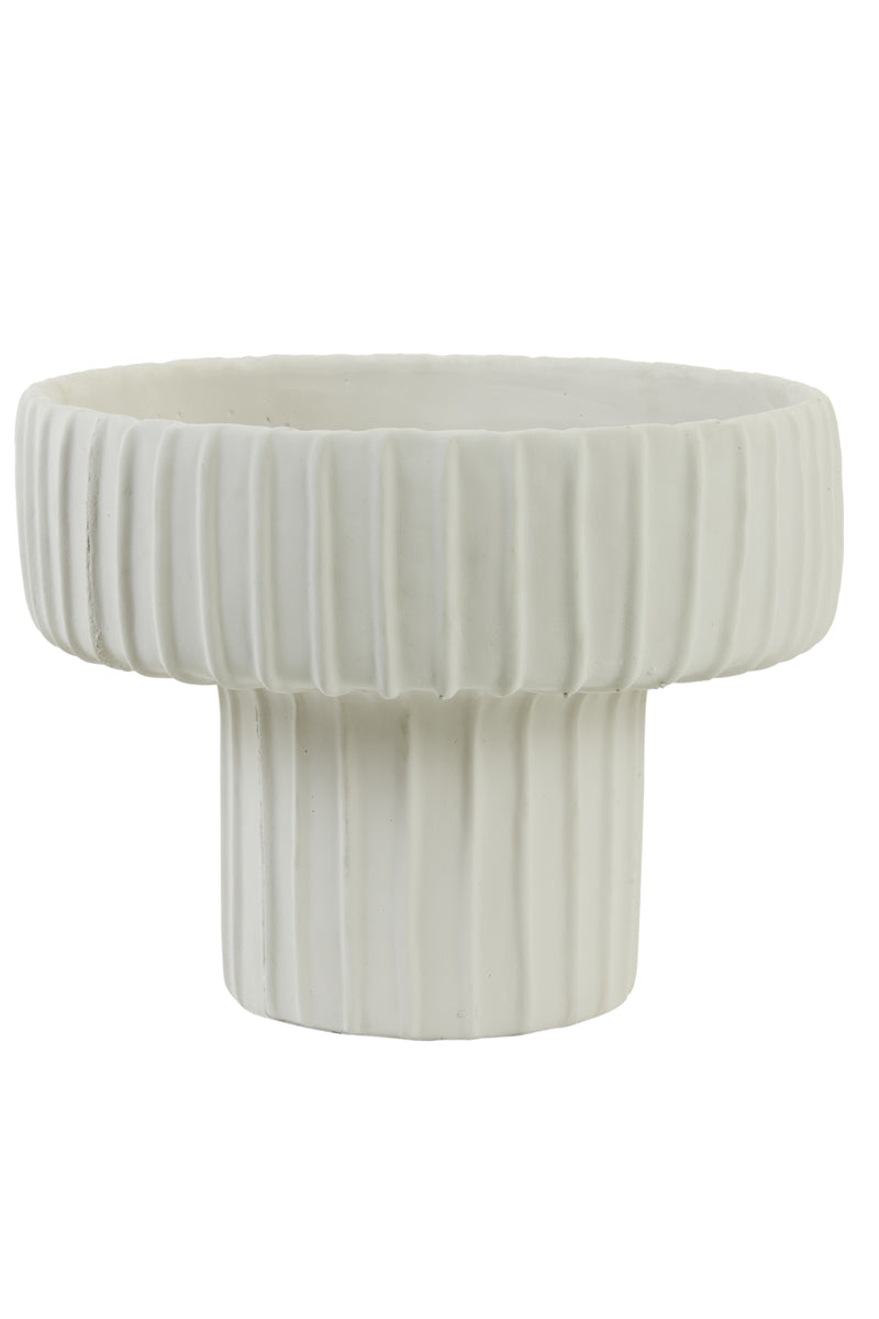 Light & Living pot MAJA - Ø40x30cm - wit