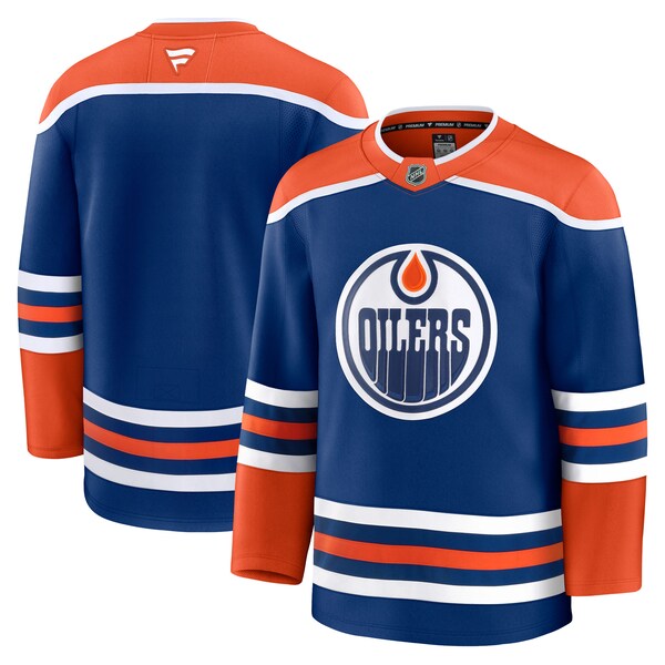 Edmonton Oilers  Home Premium Jersey - Royal/White
