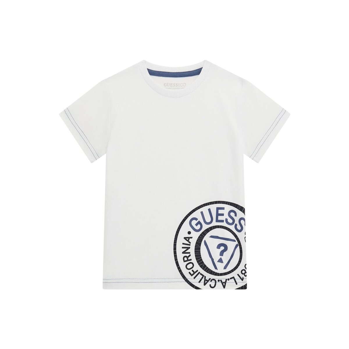 Guess - SS T SHIRT - White