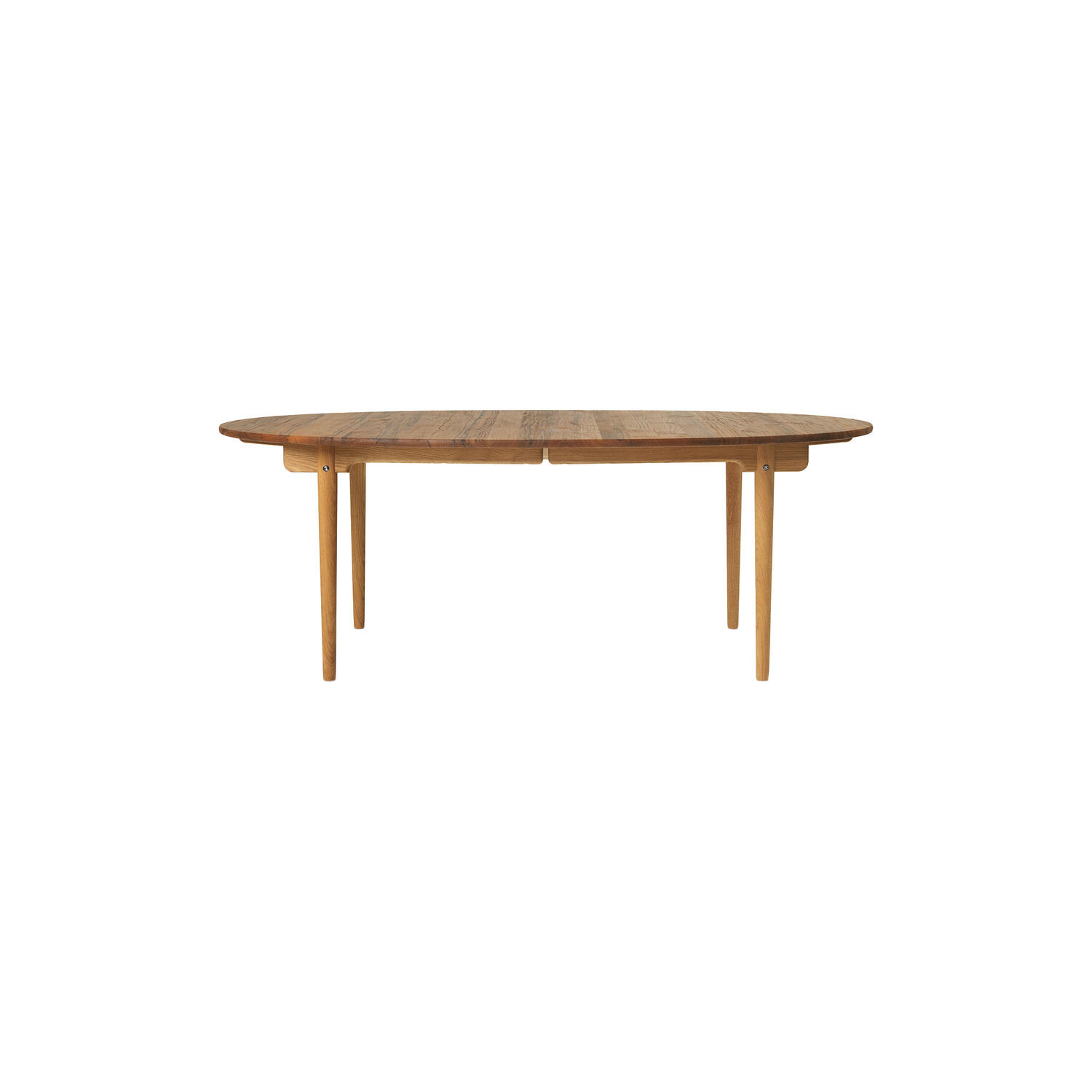 CH338 spisebord inkl. 1 x till&aelig;gsplade, teak