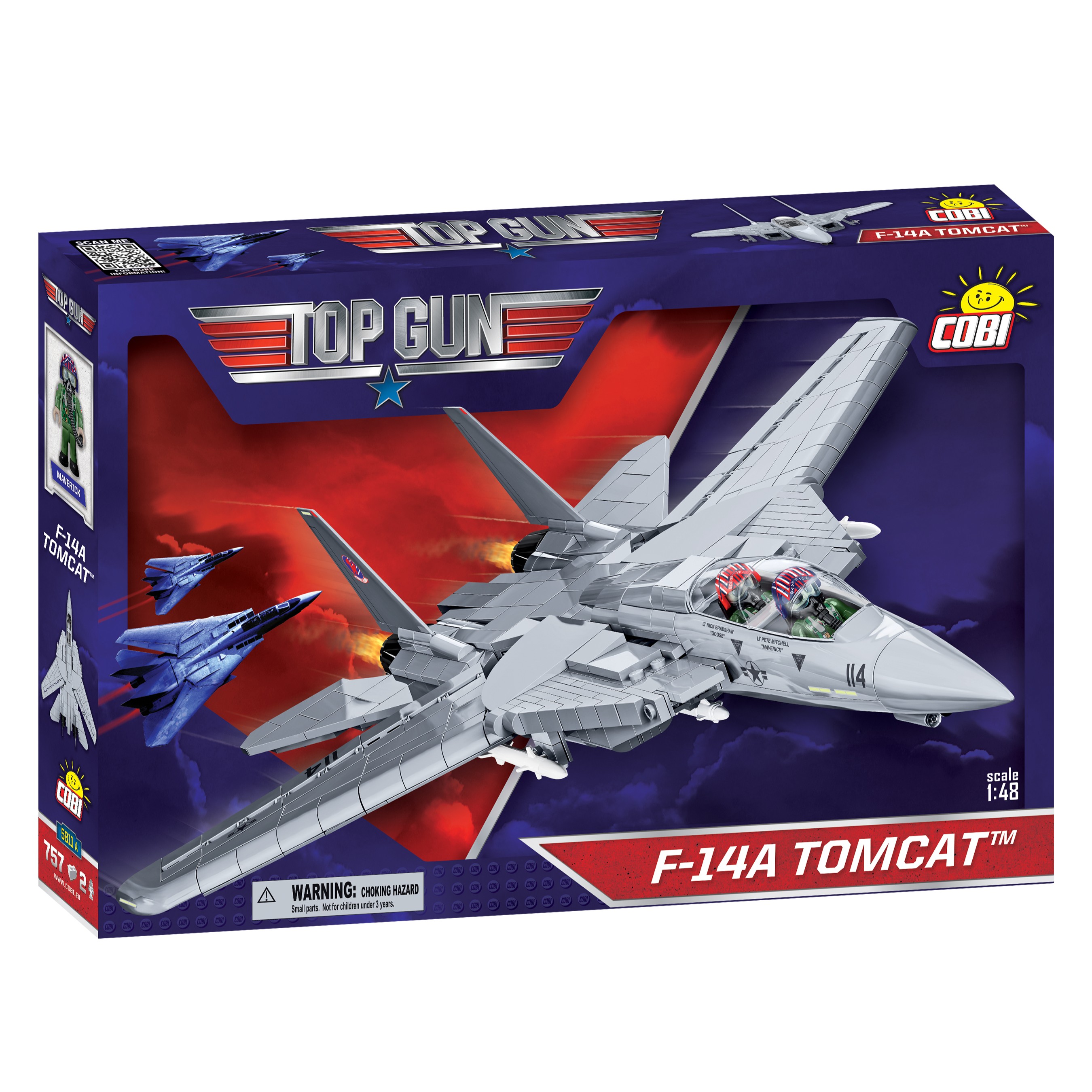 COBI Top Gun F-14A Tomcat Set 1:48