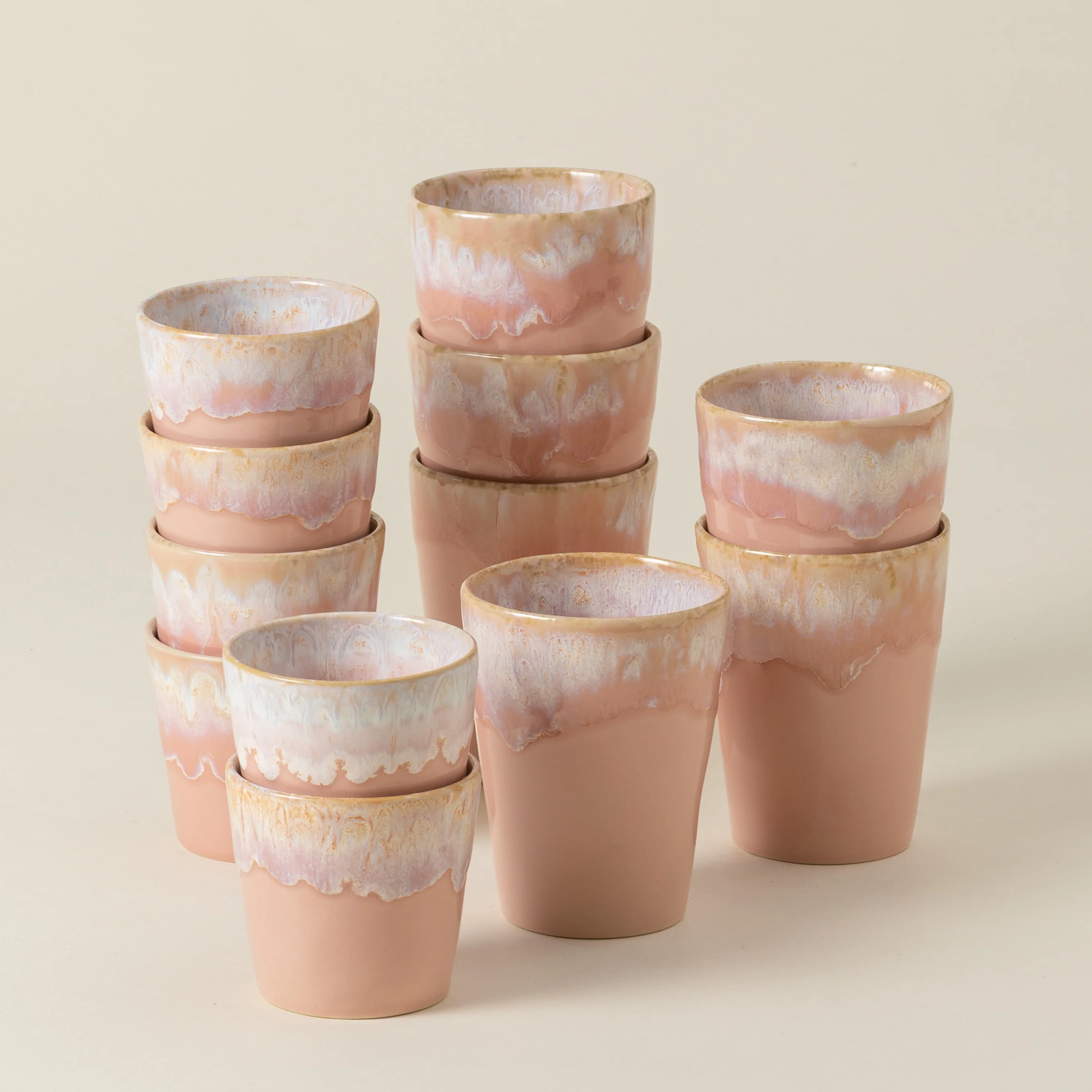 12-Piece Set Lungo & Mocha Cups Grespresso