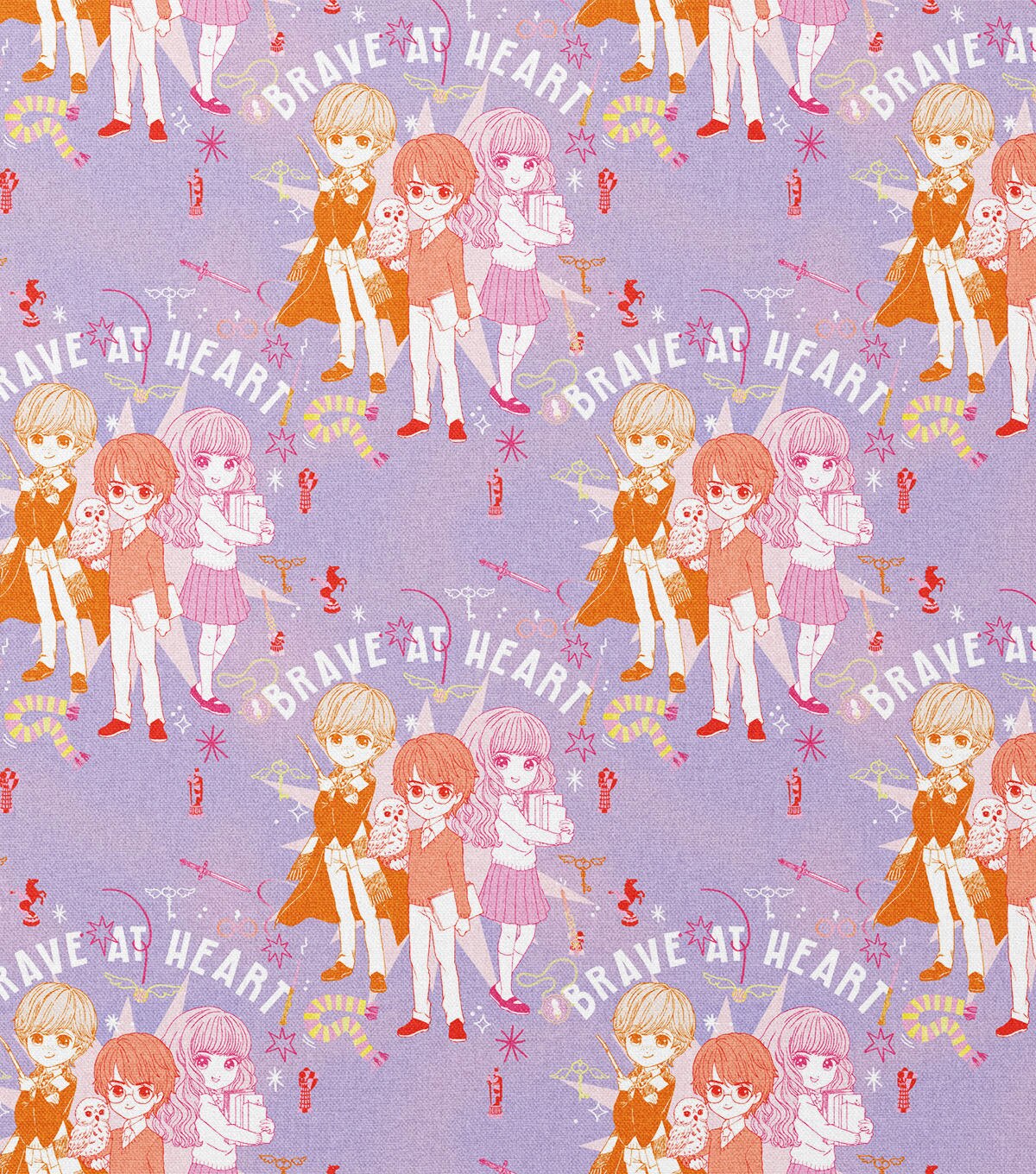 Harry Potter Dream Glow Trio Cotton Fabric