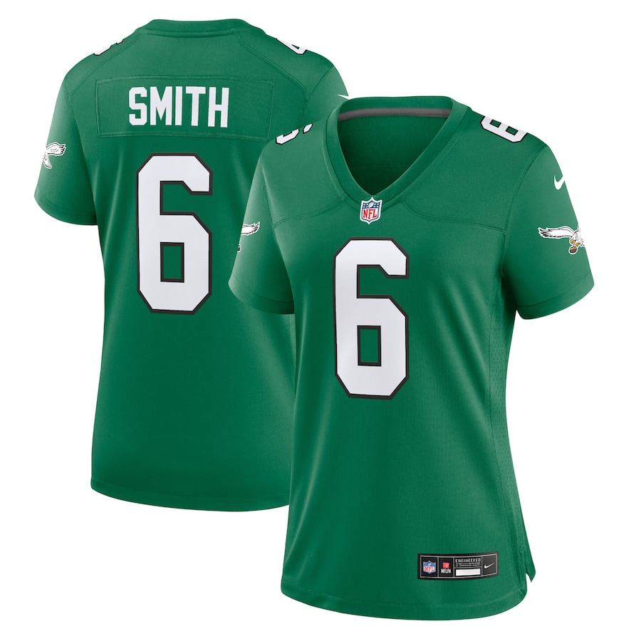 DeVonta Smith Philadelphia Eagles Nike Women's Alternate Player Game Jersey - Kelly Green