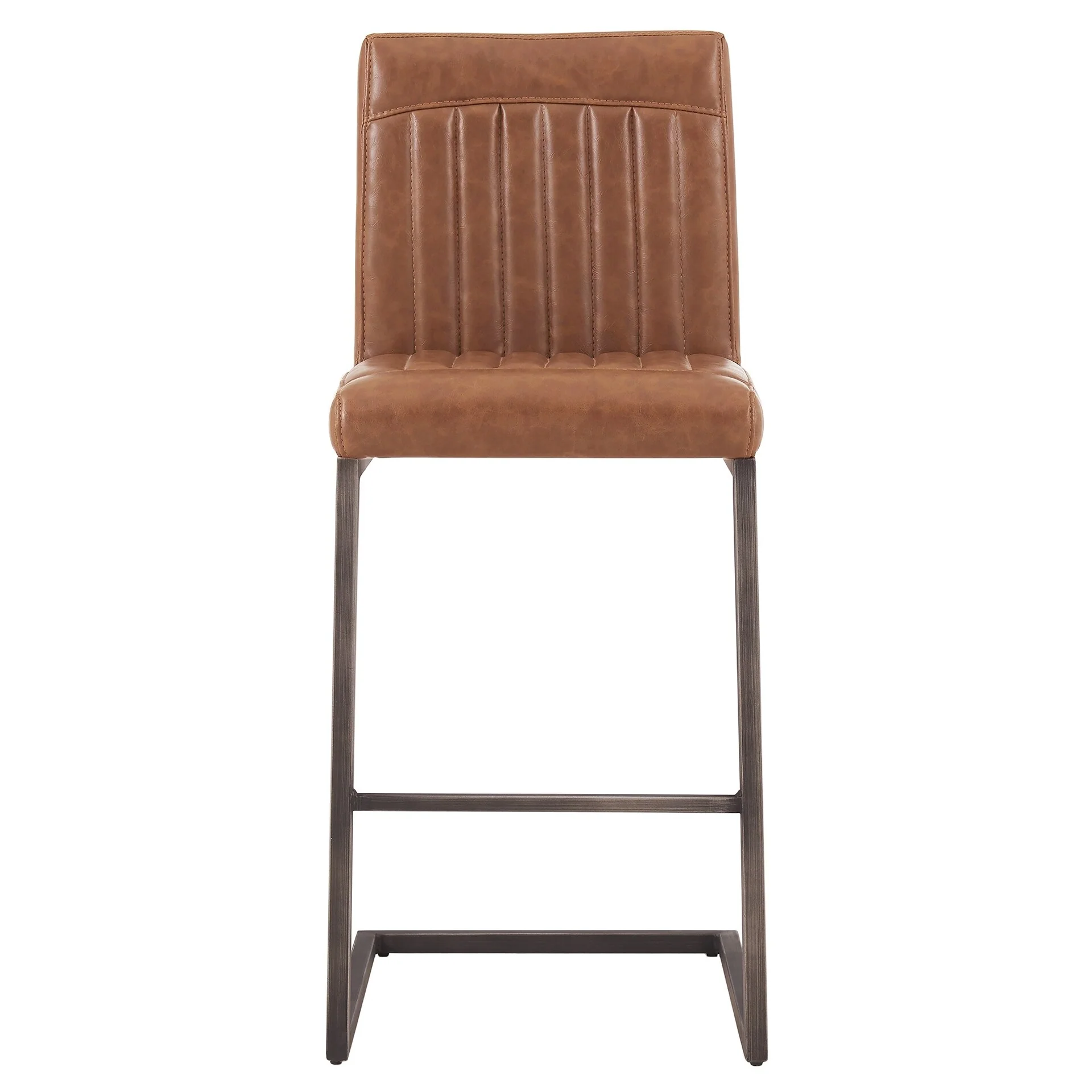 Ronan Faux Leather Counter Stool,Set of 2