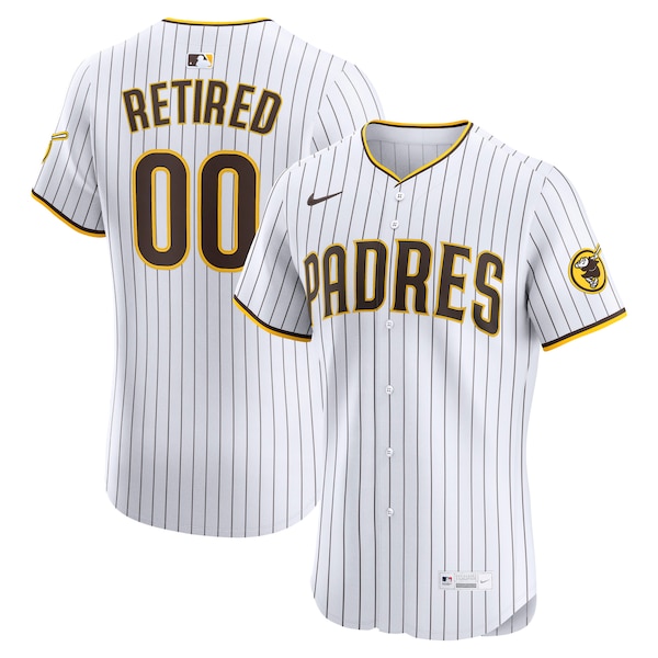 San Diego Padres Nike  Home Elite Pick-A-Player Retired Roster Jersey - White