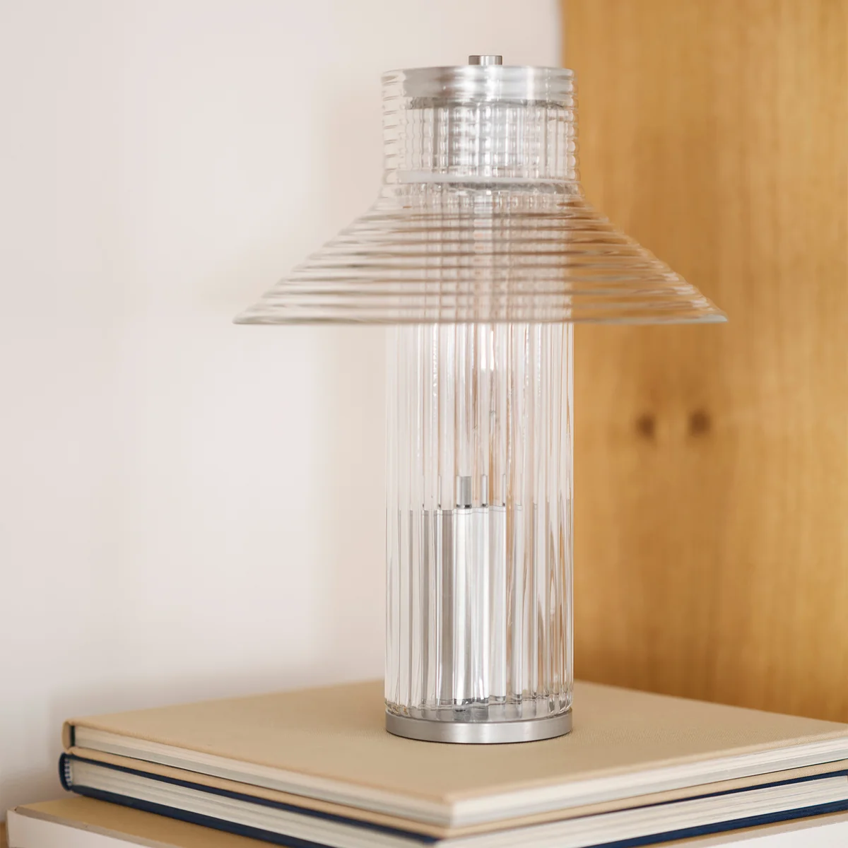 FDB Møbler - Sletterhage Akku-Tischleuchte, Aluminium silber