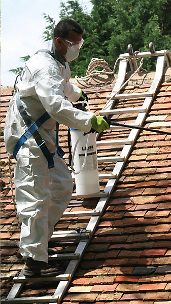 Hydrofuge Minéral MIGRASTOP60 - 20L - Traitement Hydrofuge reminéralisant et restructurant pour façades et toitures - COMUS