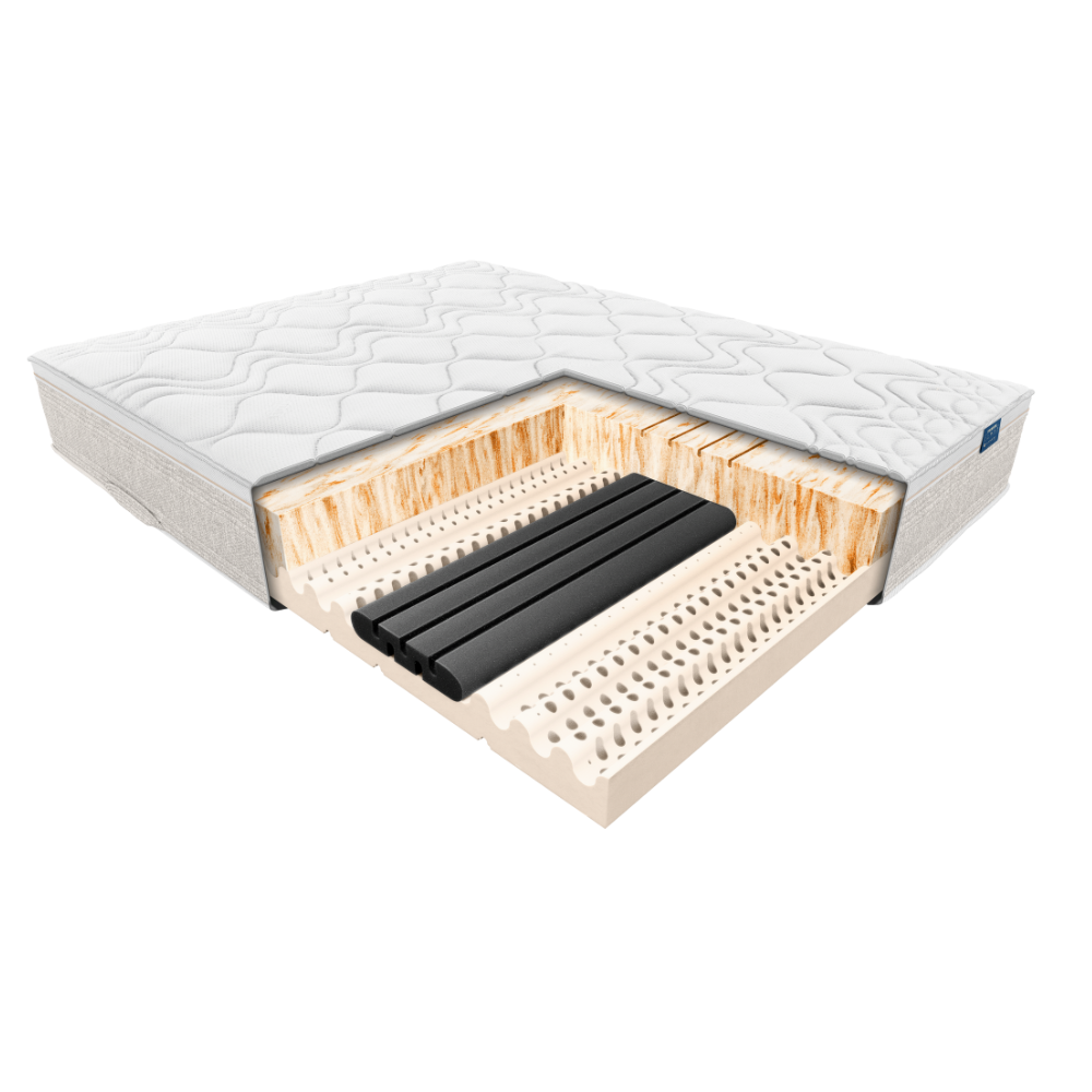 Materac Hadar Janpol 140x200 cm Adaptive Beige