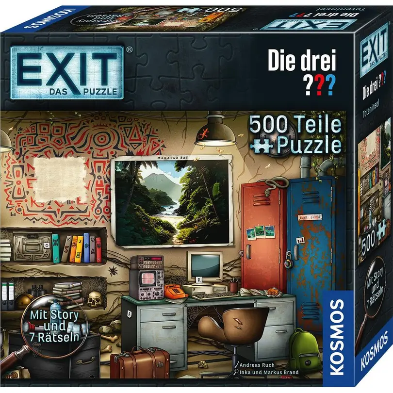 Puzzle EXIT Das Puzzle Die drei ??? Toteninsel