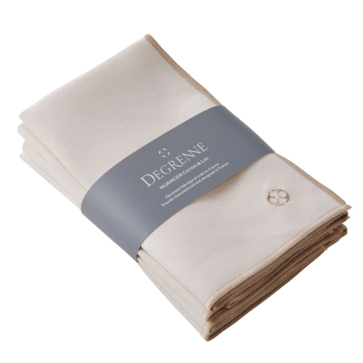 Set de 4 serviettes