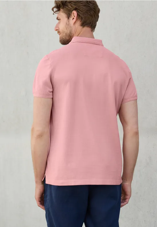 Garment dye Piqué Poloshirt