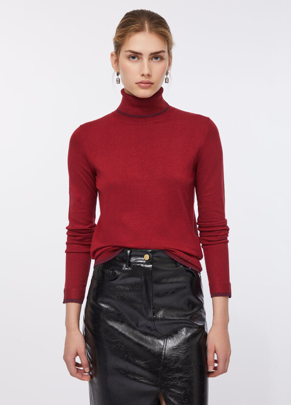 Dolcevita con dettagli in lurex&reg;
