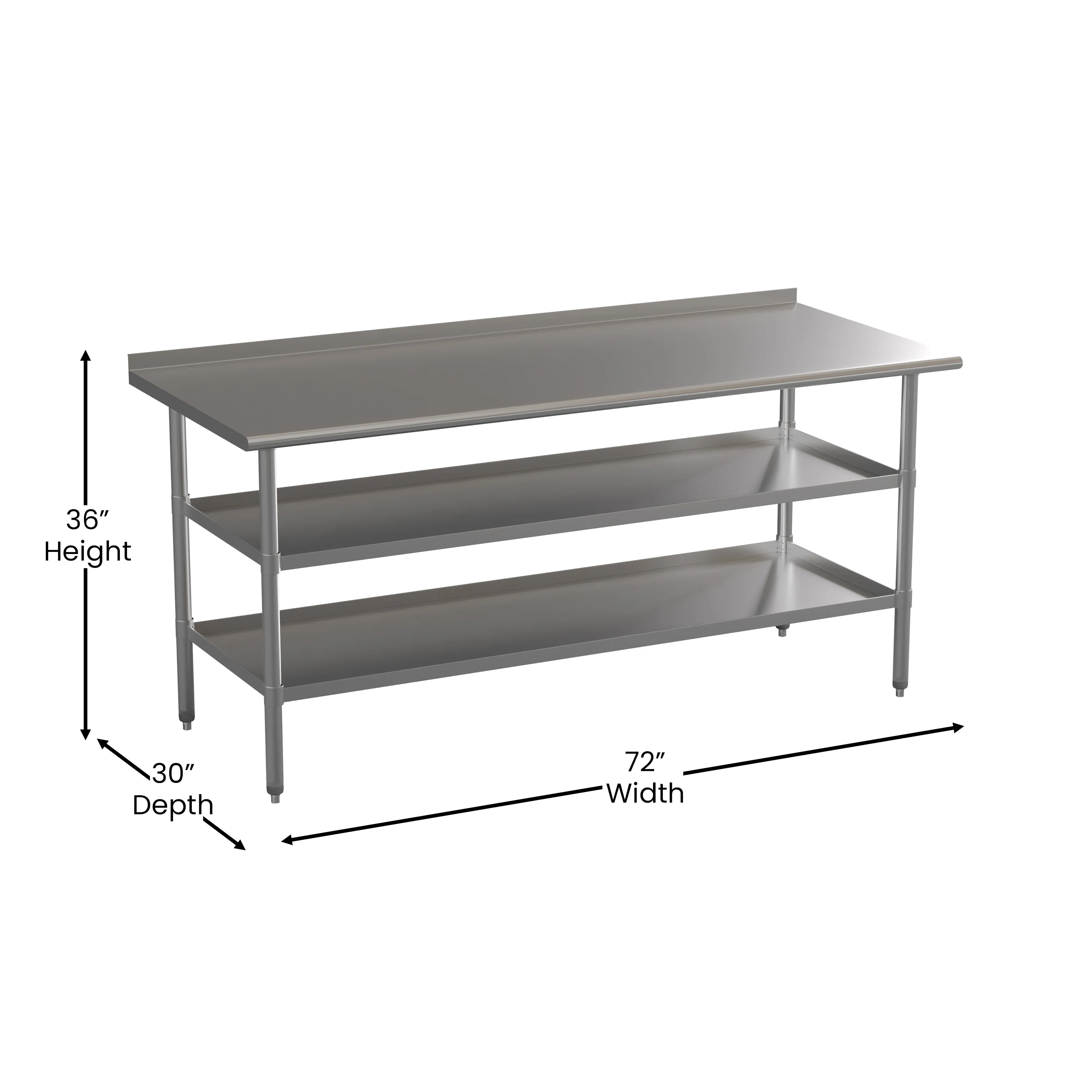 Stainless Steel Kitchen Work Table