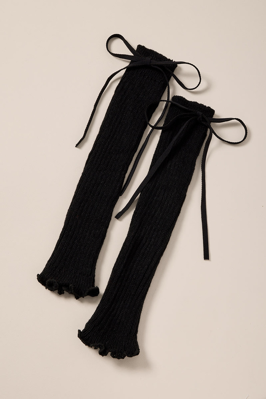 Mary Bow Detail Leg Warmer
