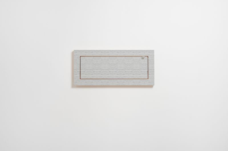 Fläpps plank 60x27-1 - Watercolor Stripes door Kind of Style