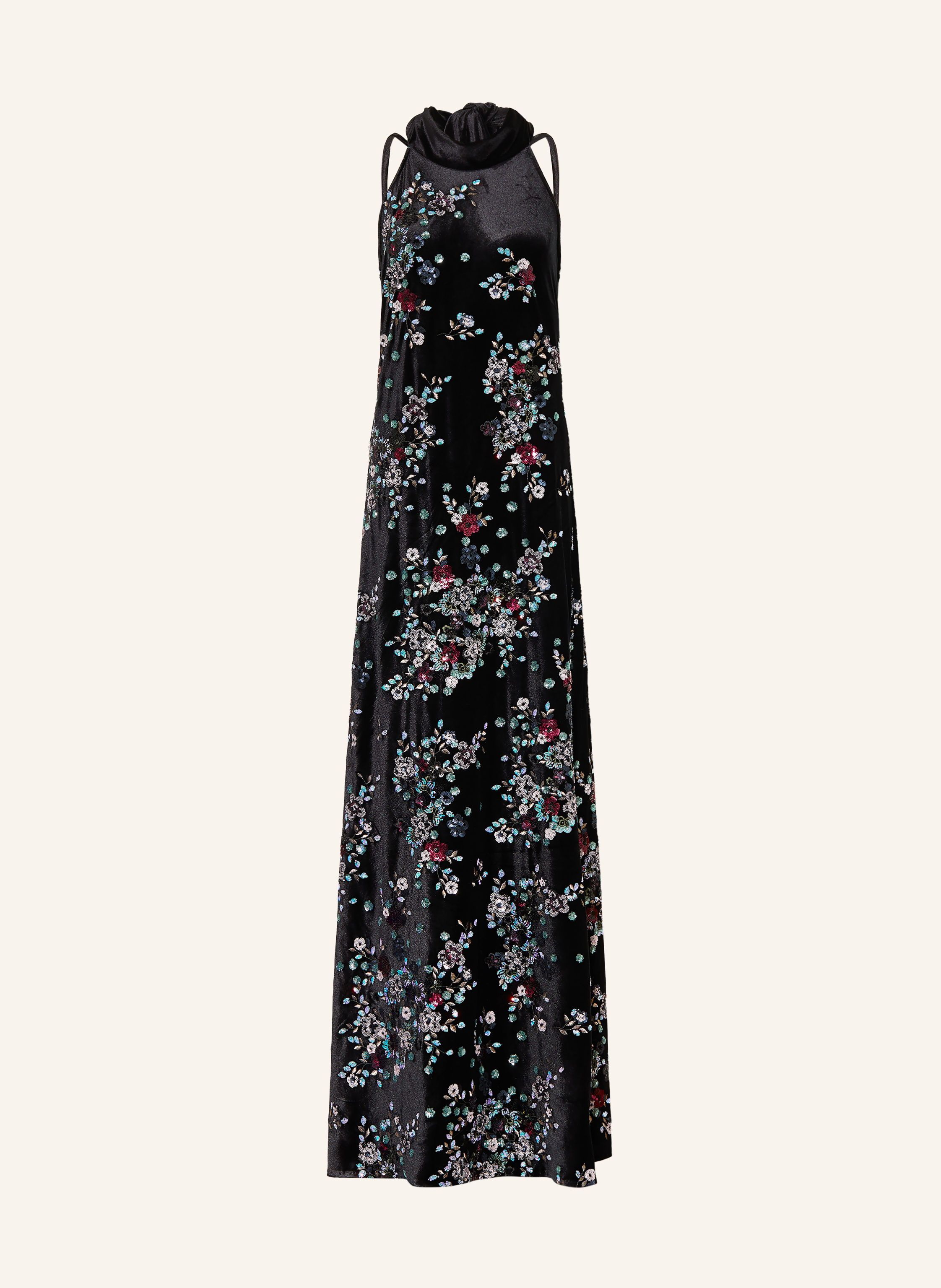 TALBOT RUNHOF Abendkleid mit Pailletten