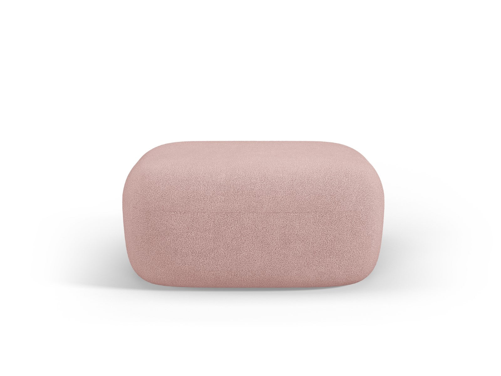 Micadoni Poef Jenny boucle, poederroze - 88x90x40cm