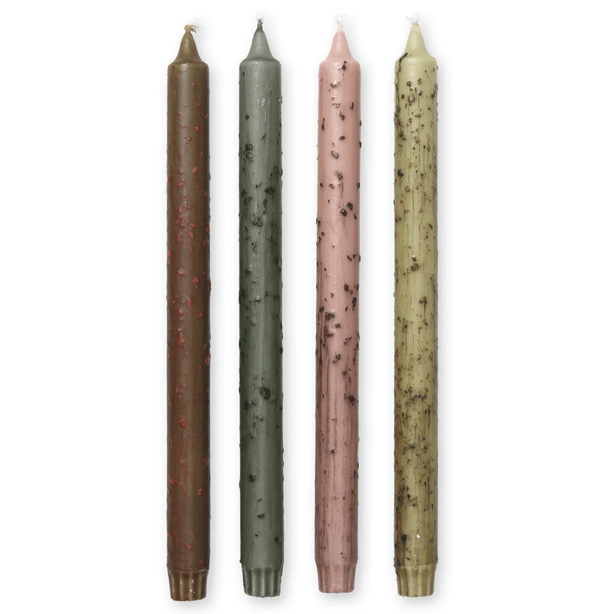 Ferm Living - Mura Stabkerzen, mehrfarbig (4er-Set)