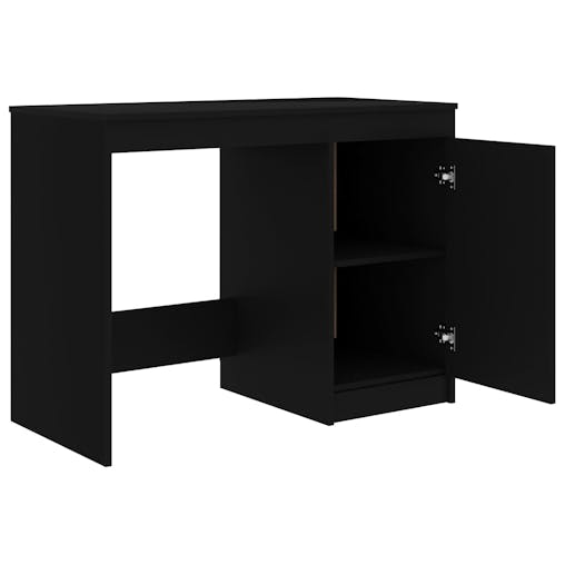 NNEVL Desk Black 100x50x76 cm Chipboard