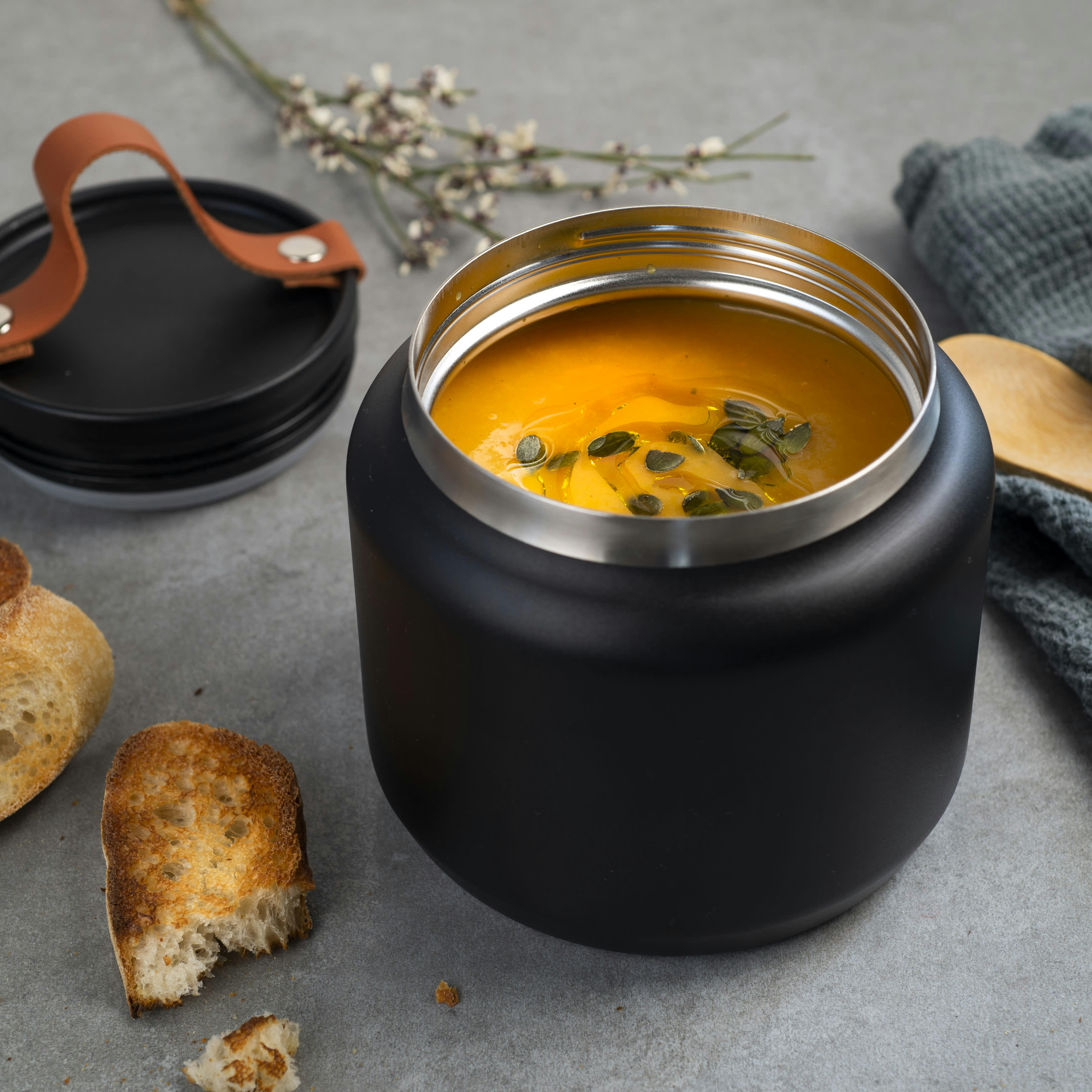 - Lunchbox Isotherme 700 ml - Noir